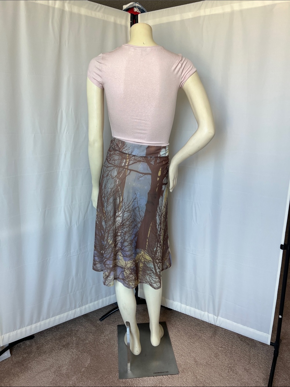 Ted Baker Pink Shimmer Fitted T-shirt - Picture 3 of 6